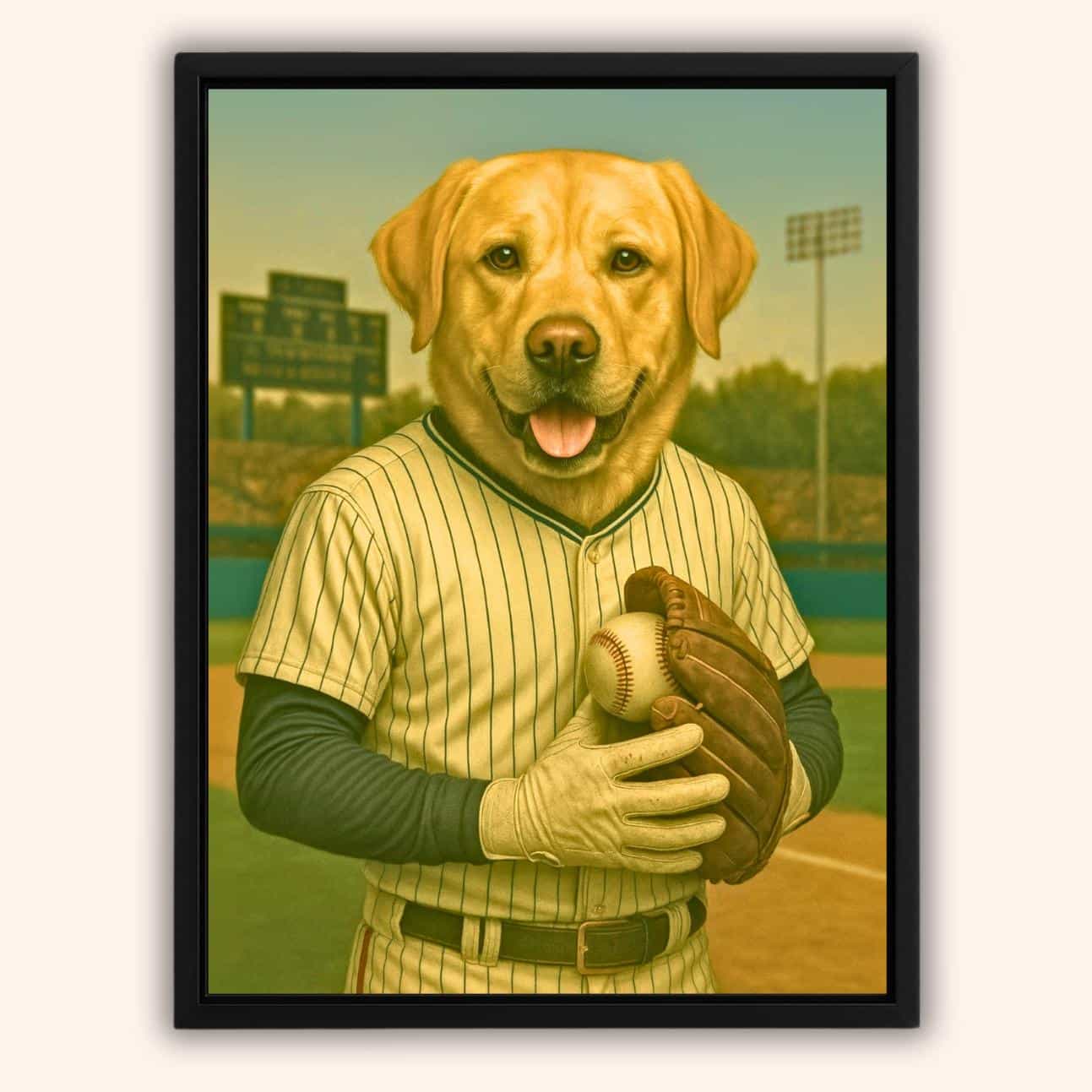 Der Baseballspieler