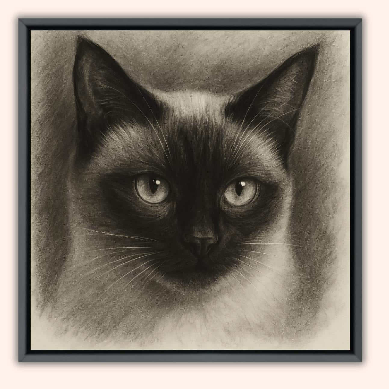 Realistic charcoal