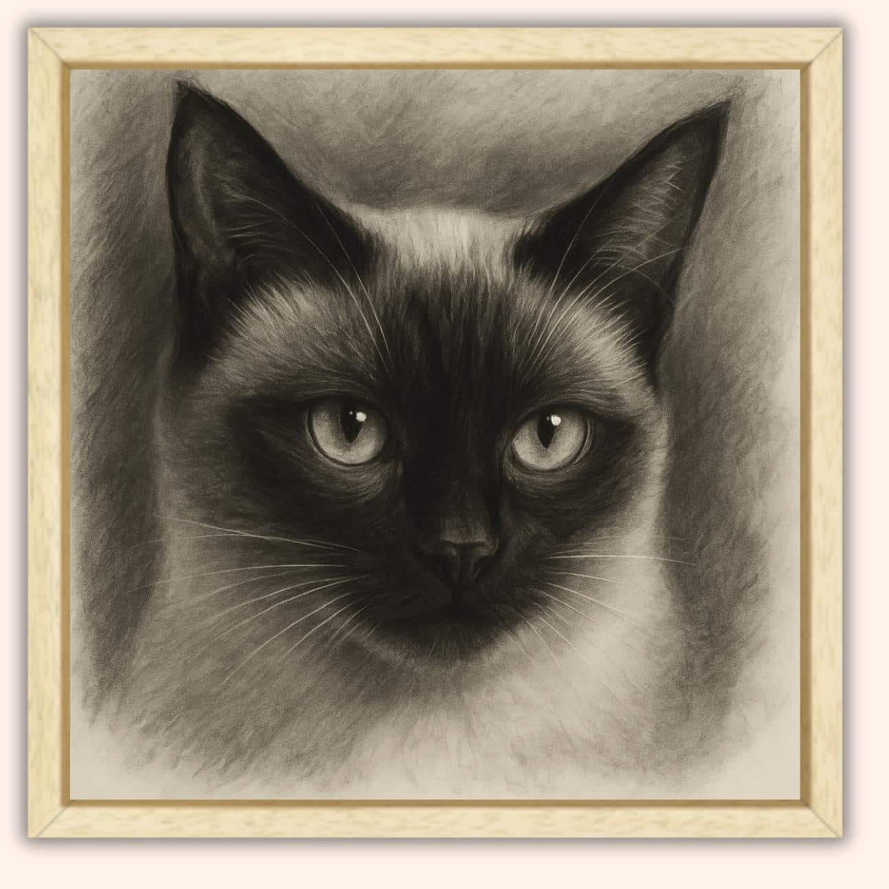 Realistic charcoal