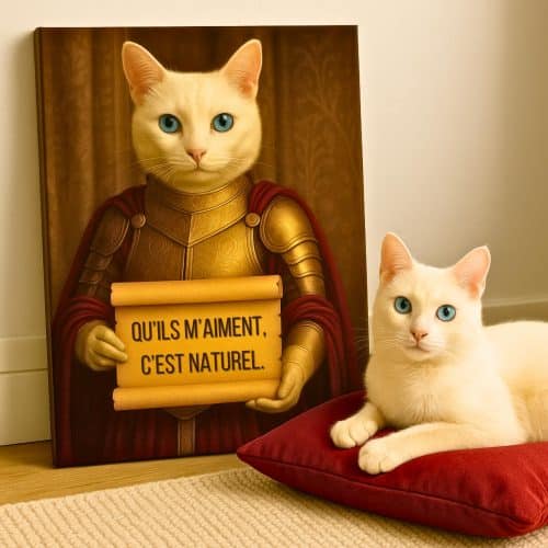 La dame en armure