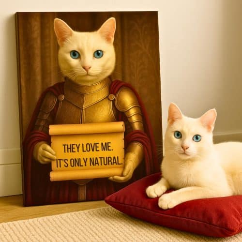 The lady in armor