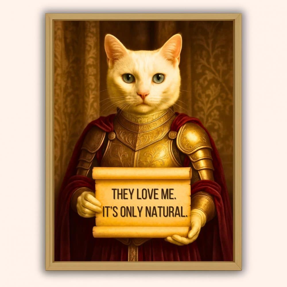 The lady in armor
