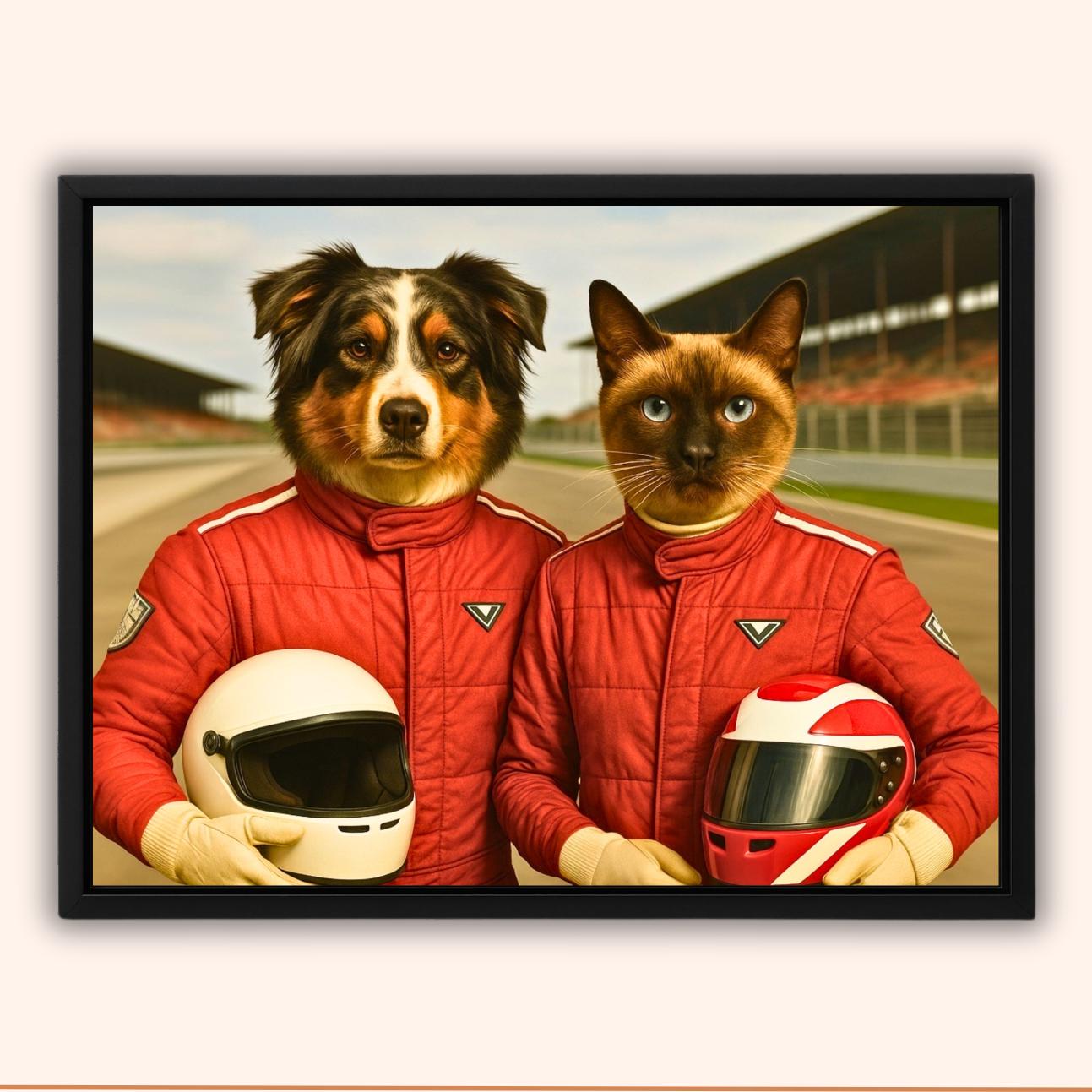 Los coches de carreras