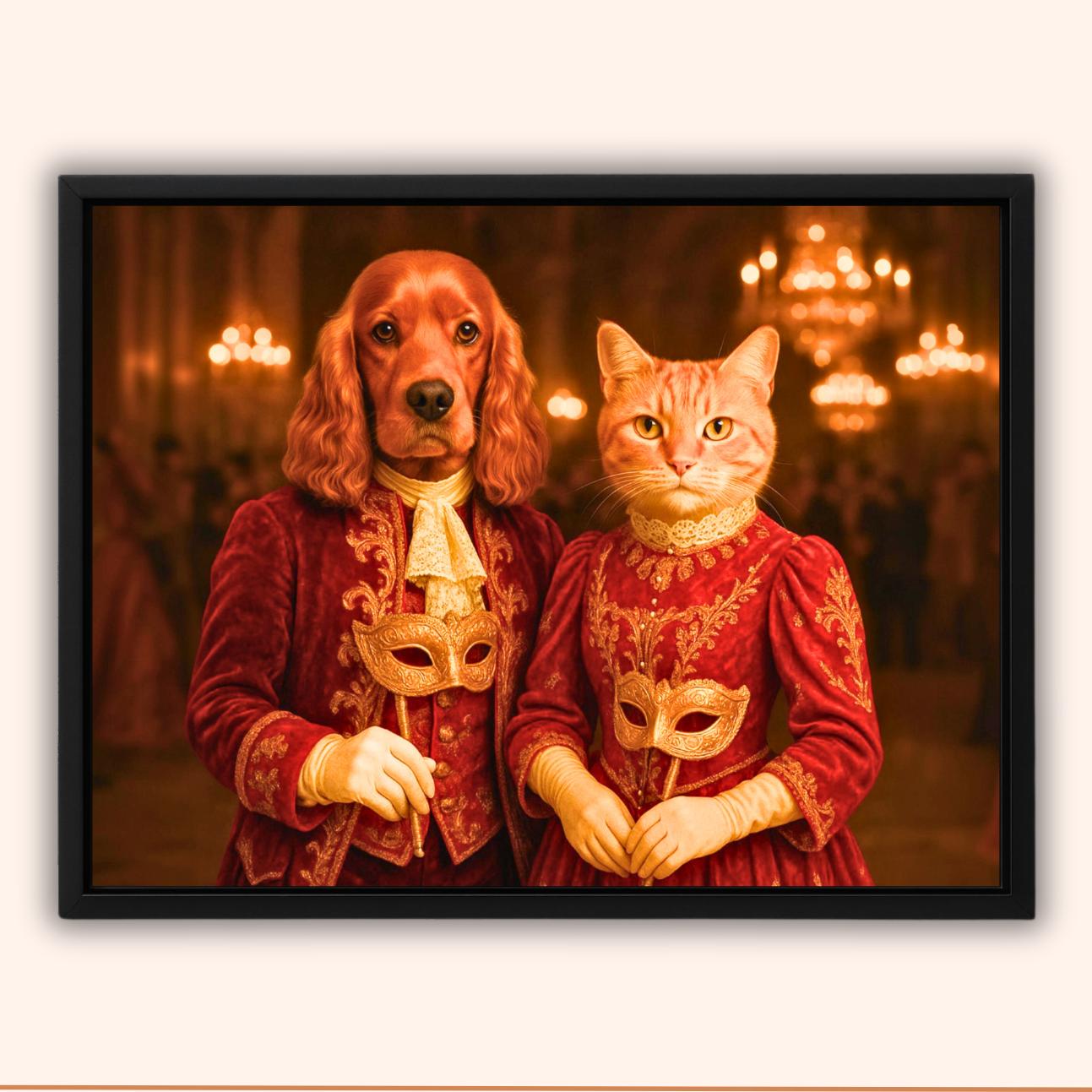 En el baile de máscaras