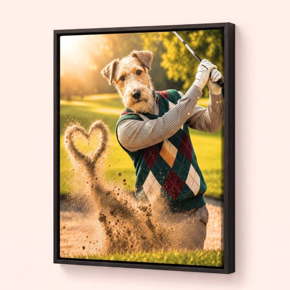 El golfista enamorado