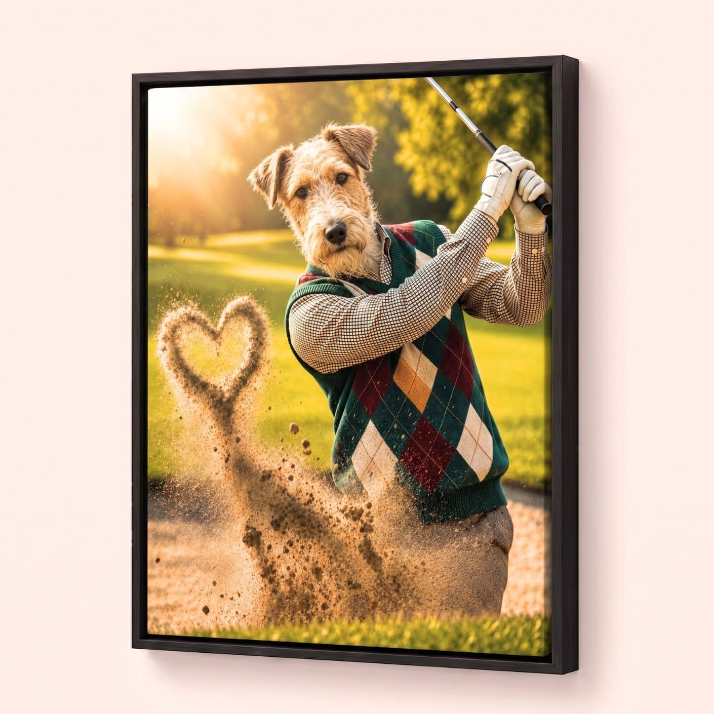 El golfista enamorado