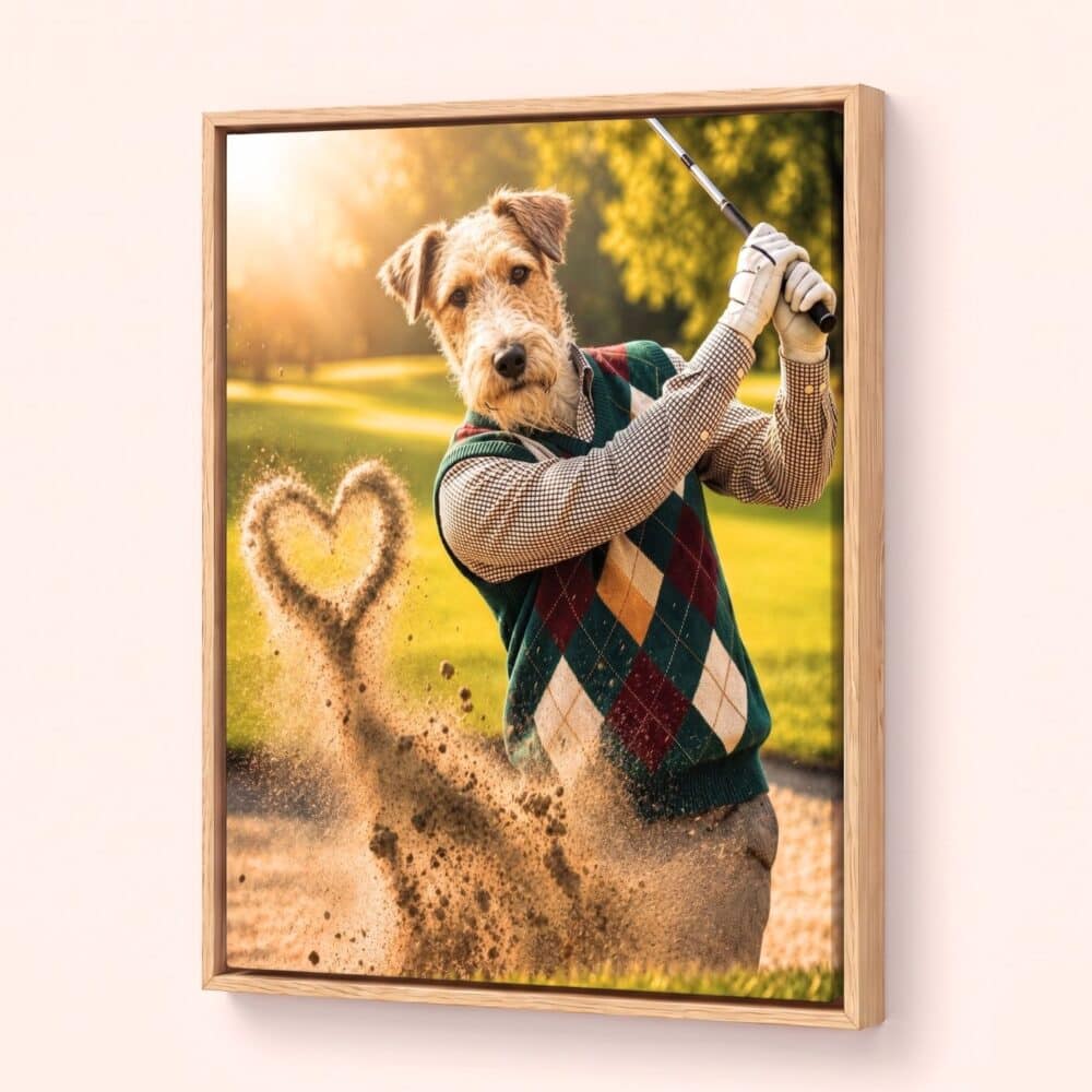 El golfista enamorado