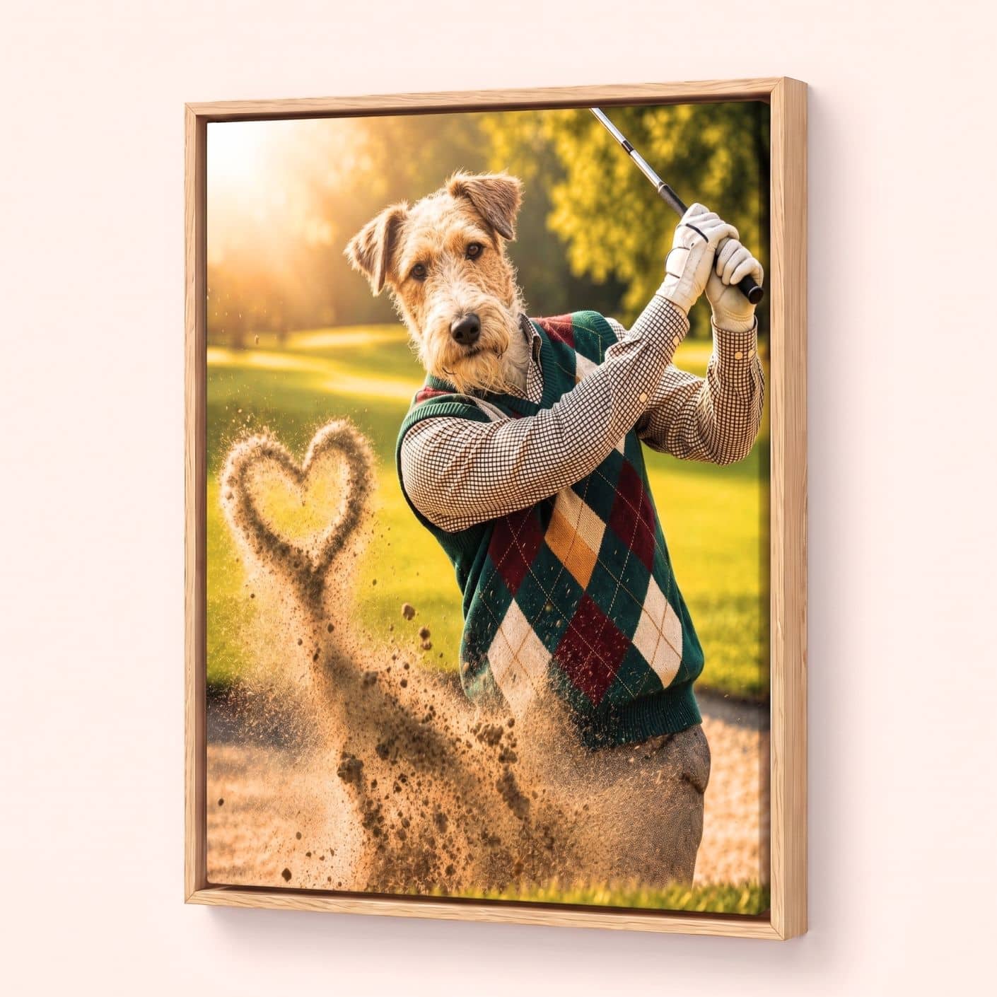El golfista enamorado
