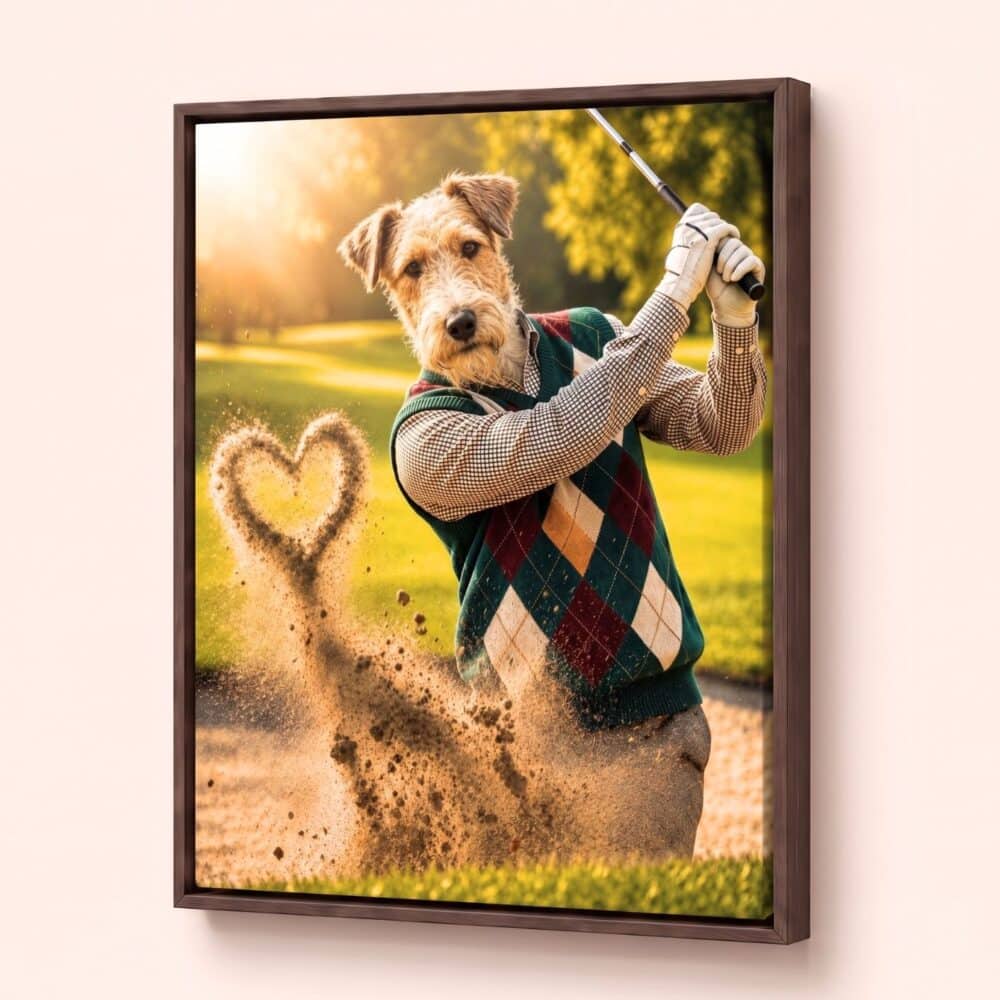 El golfista enamorado
