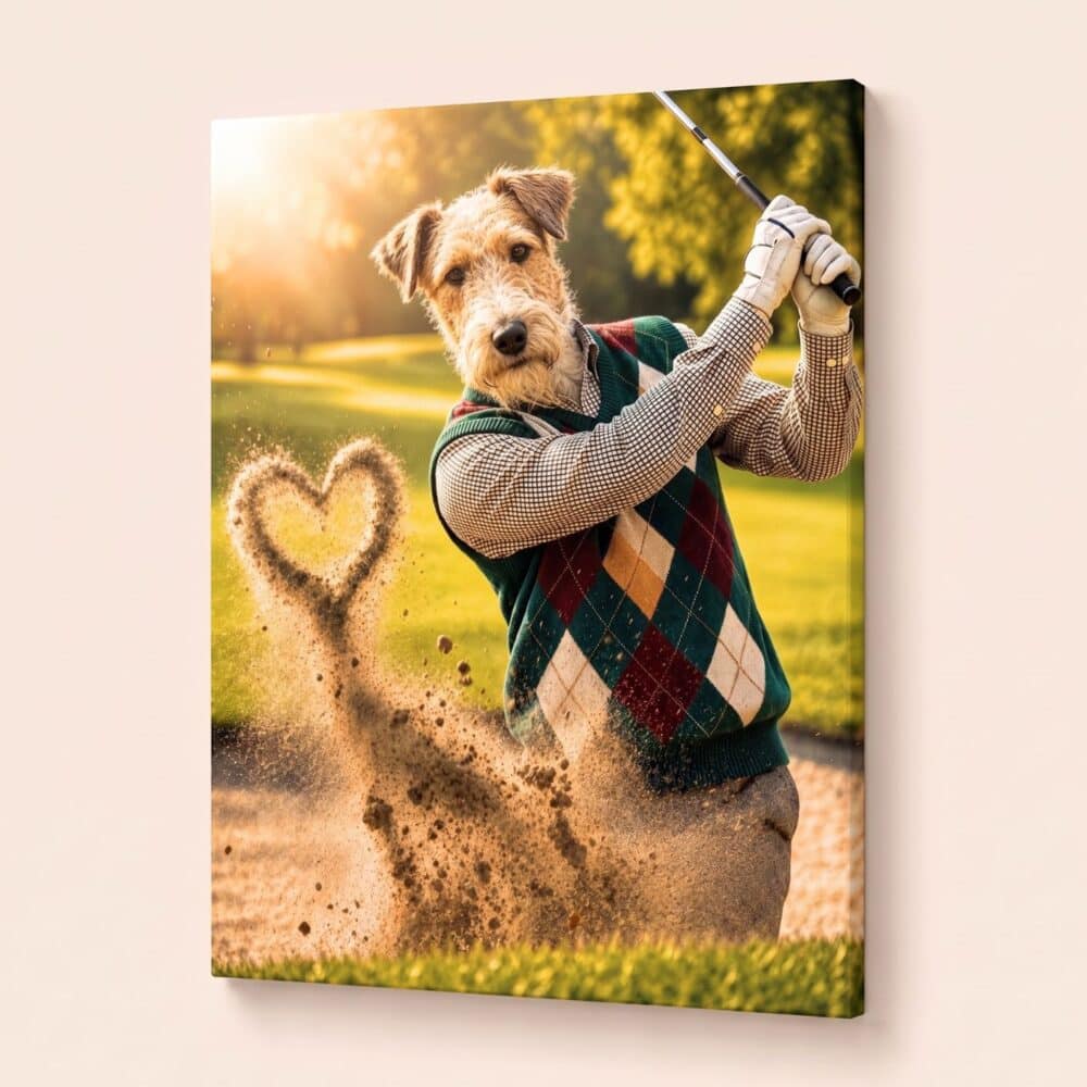 El golfista enamorado