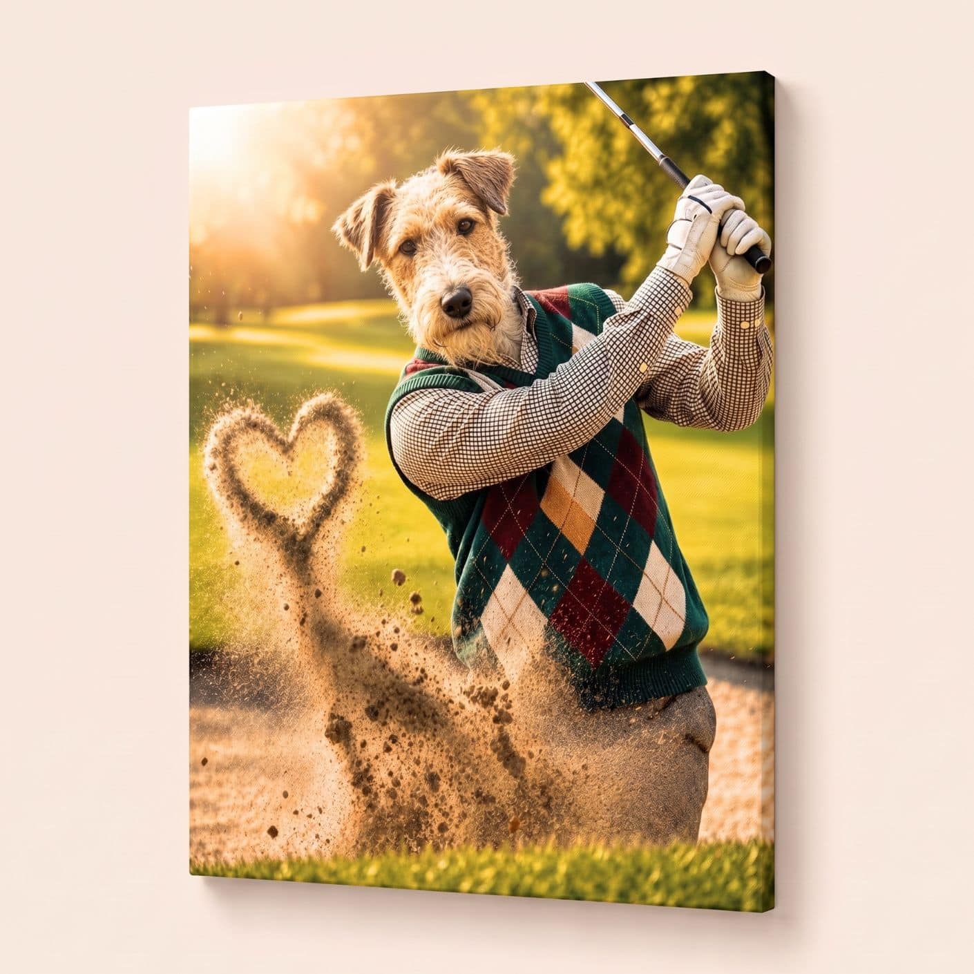 El golfista enamorado