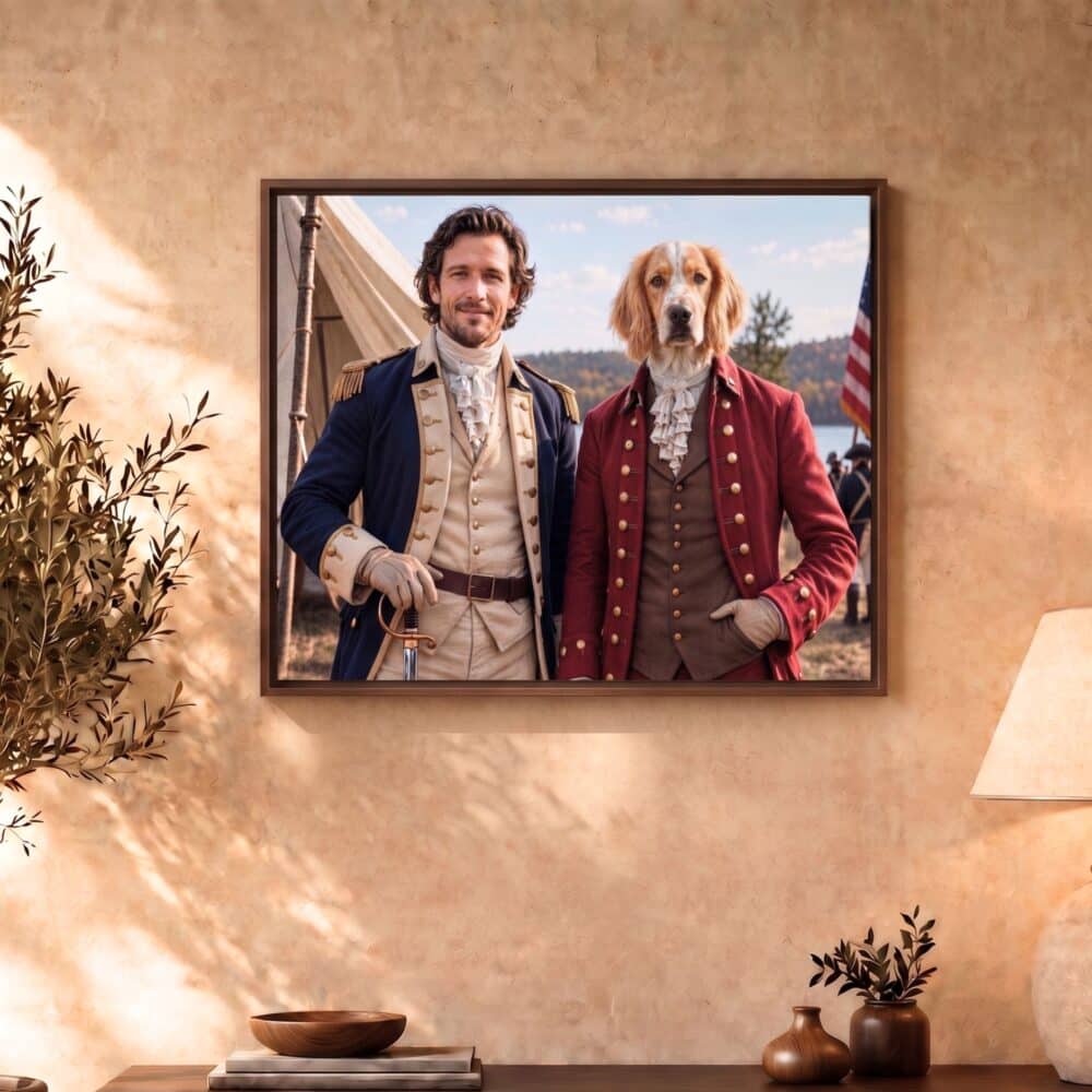 G. Washington and B. Franklin