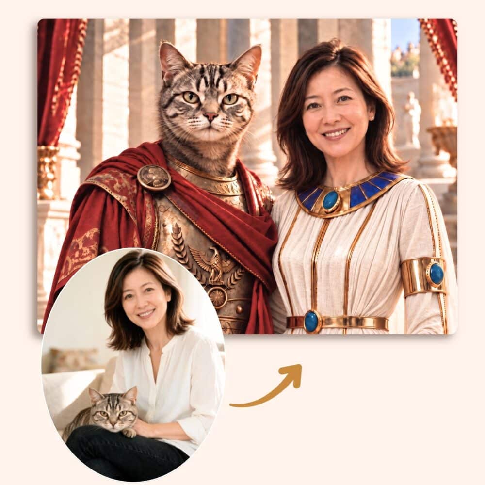 Cleopatra and Caesar