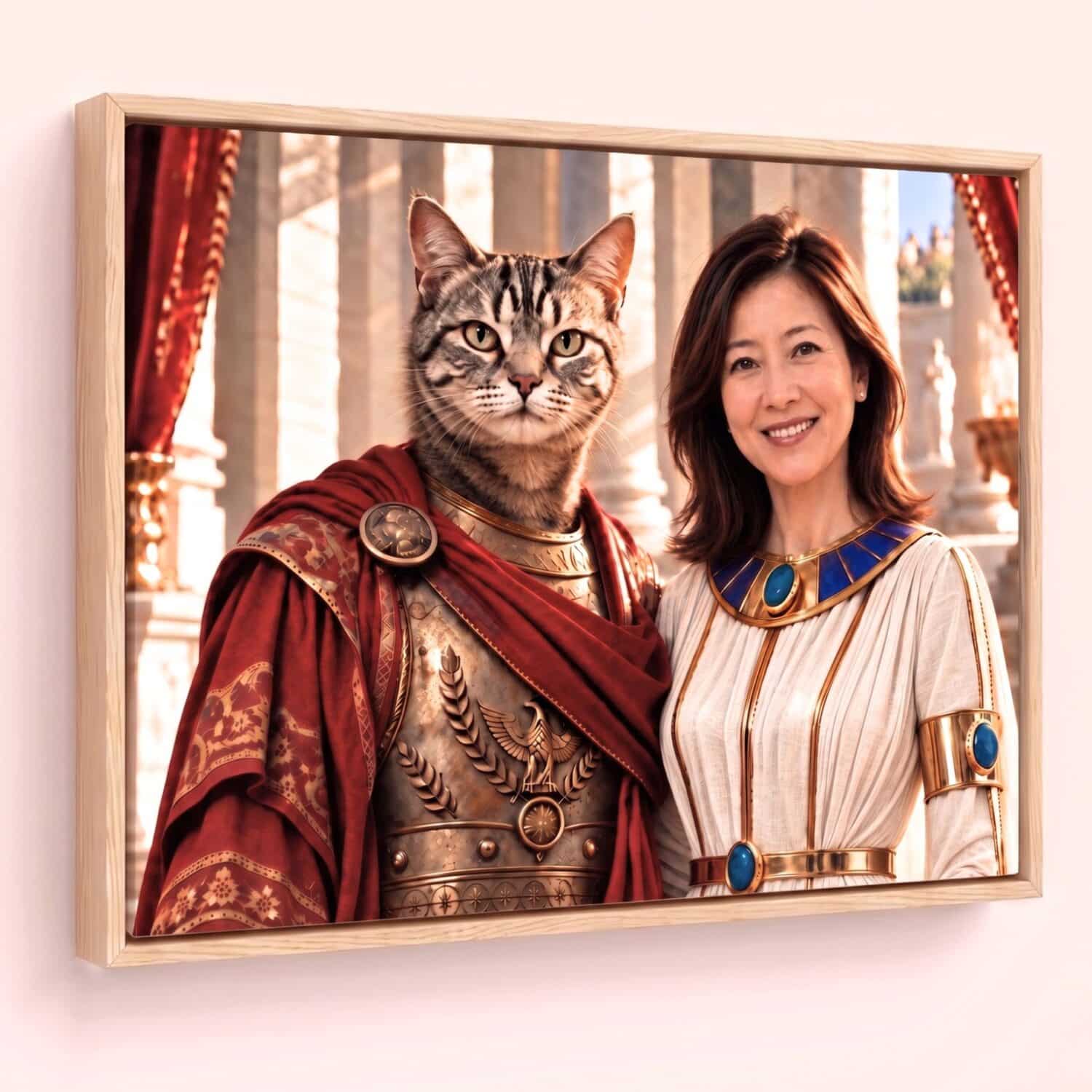 Cleopatra and Caesar