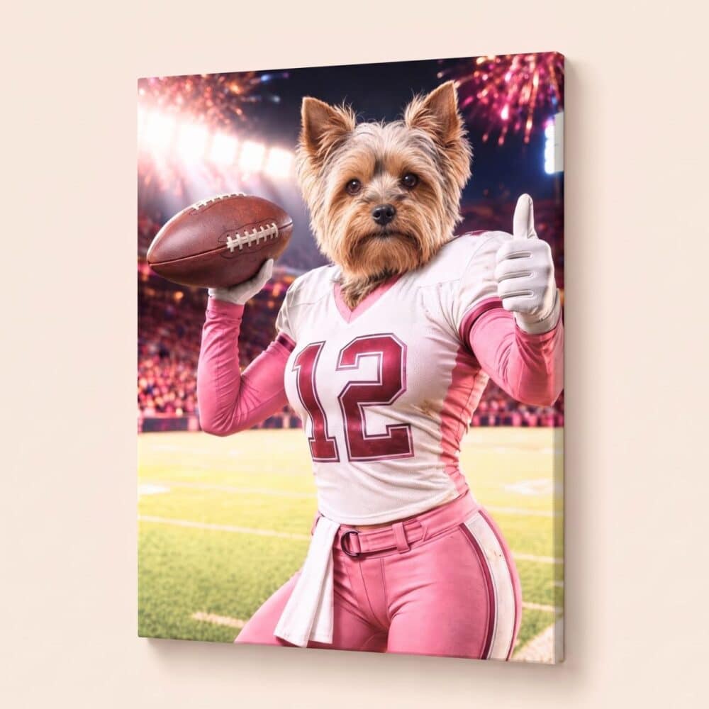 Touchdown girl