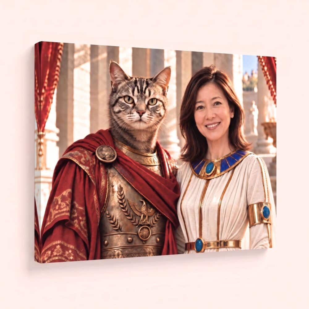 Cleopatra and Caesar