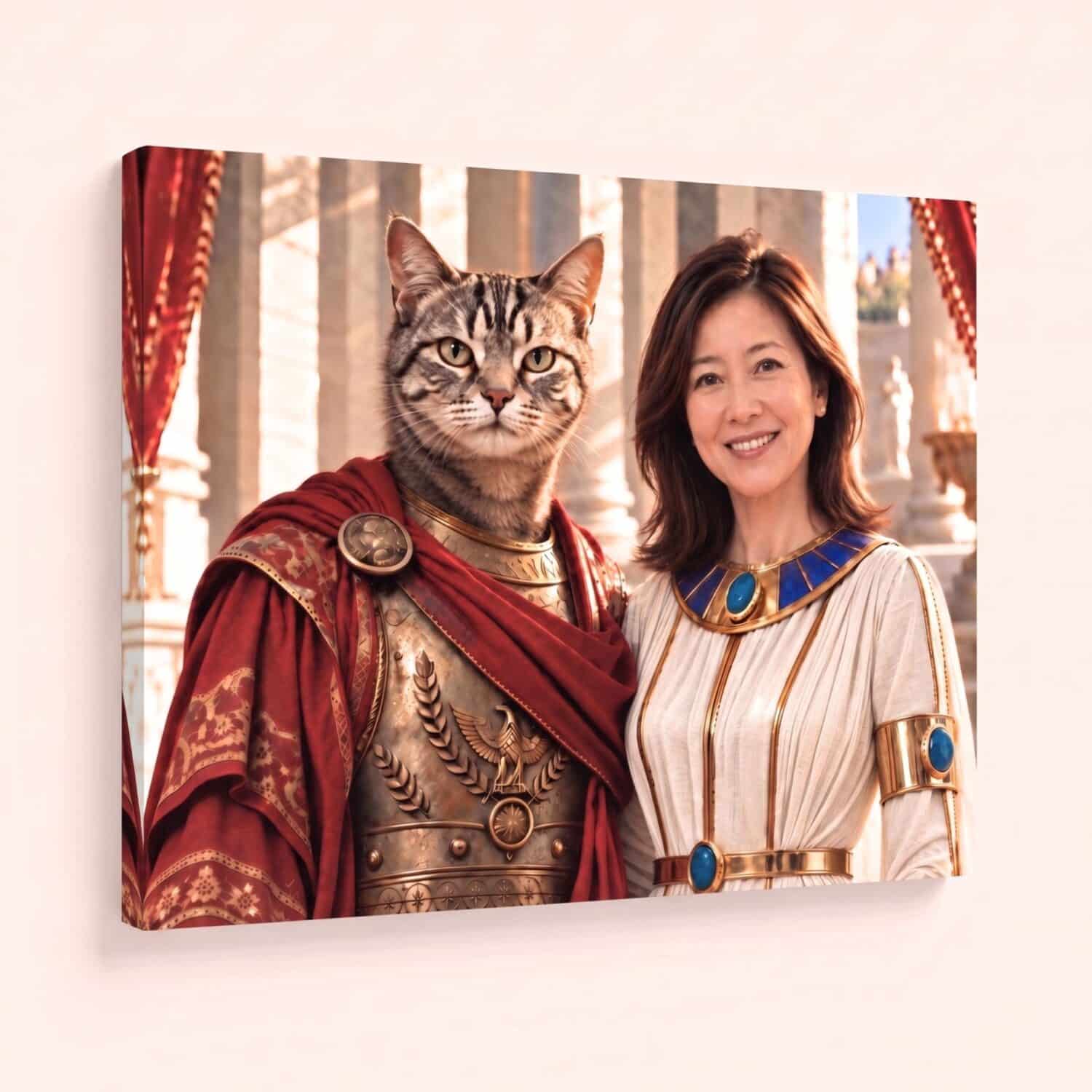 Cleopatra and Caesar
