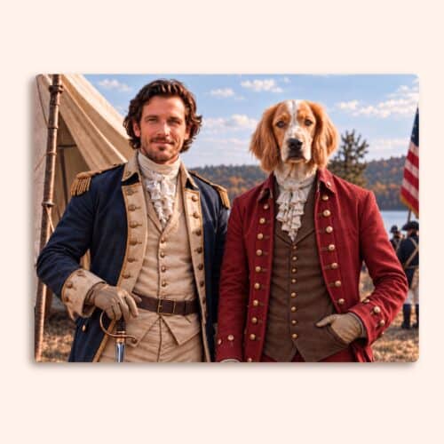 G. Washington and B. Franklin